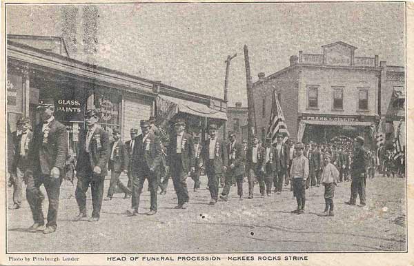 McKees Rocks Strike Funeral Procession